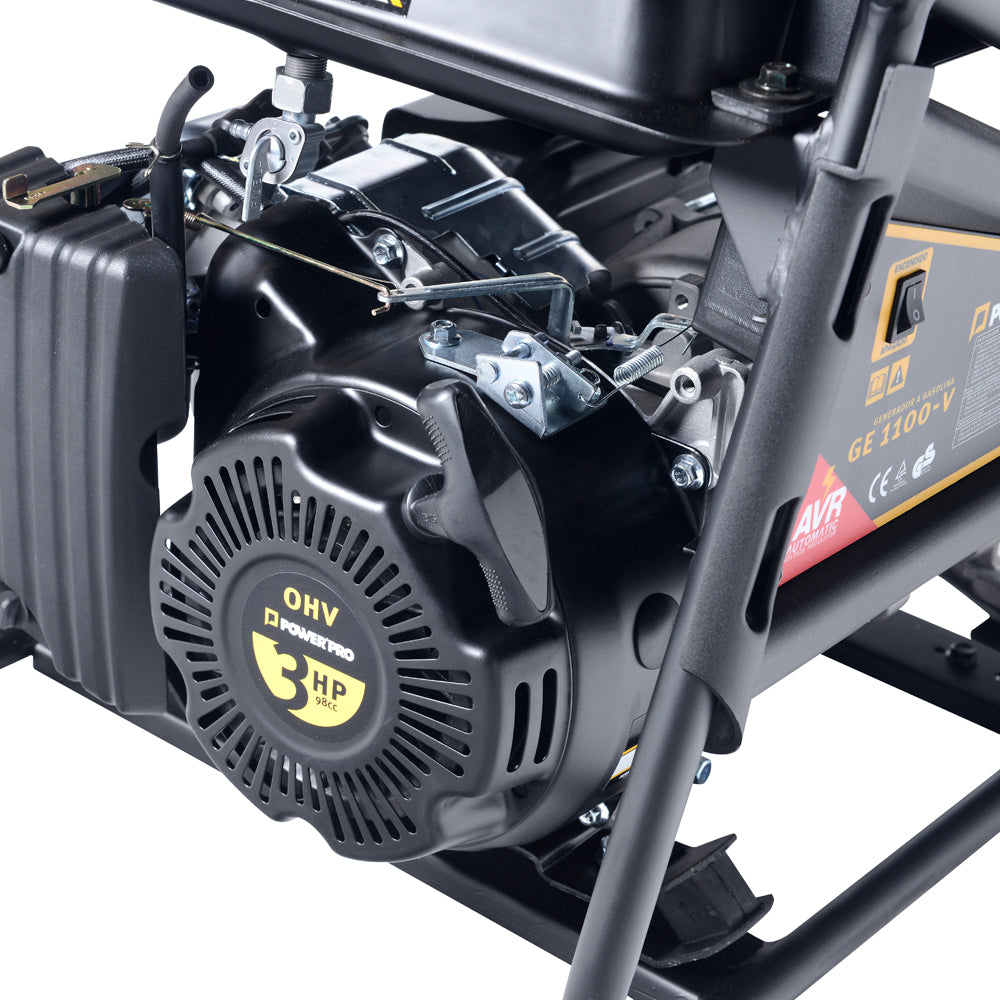 GENERADOR gasolina 1,1kVA GE1100v