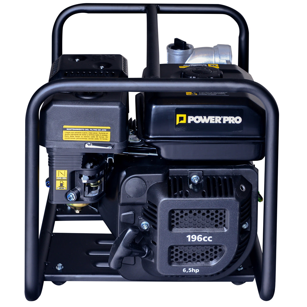 Motobomba Agua Limpia 2" Gasolina 6,5 HP POWERPRO GWP20