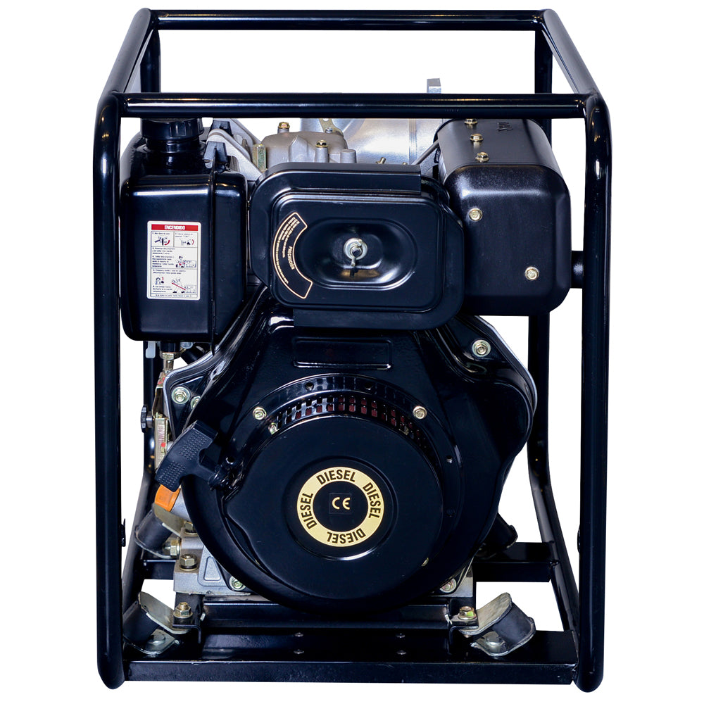 MOTOBOMBA 4” AGUAS LIMPIAS DIESEL - MOTOR 10HP