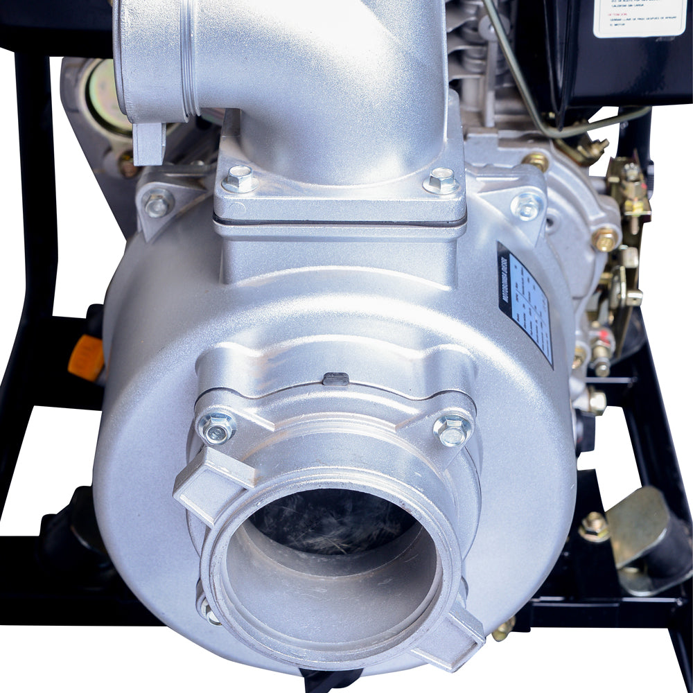 MOTOBOMBA 4” AGUAS LIMPIAS DIESEL - MOTOR 10HP