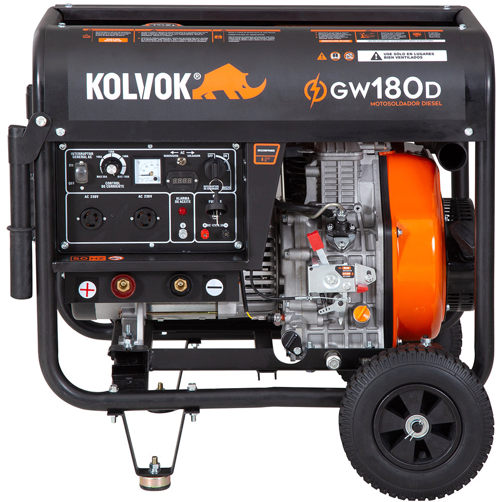 MOTOSOLDADOR ABIERTO DIESEL – 160A GW180D