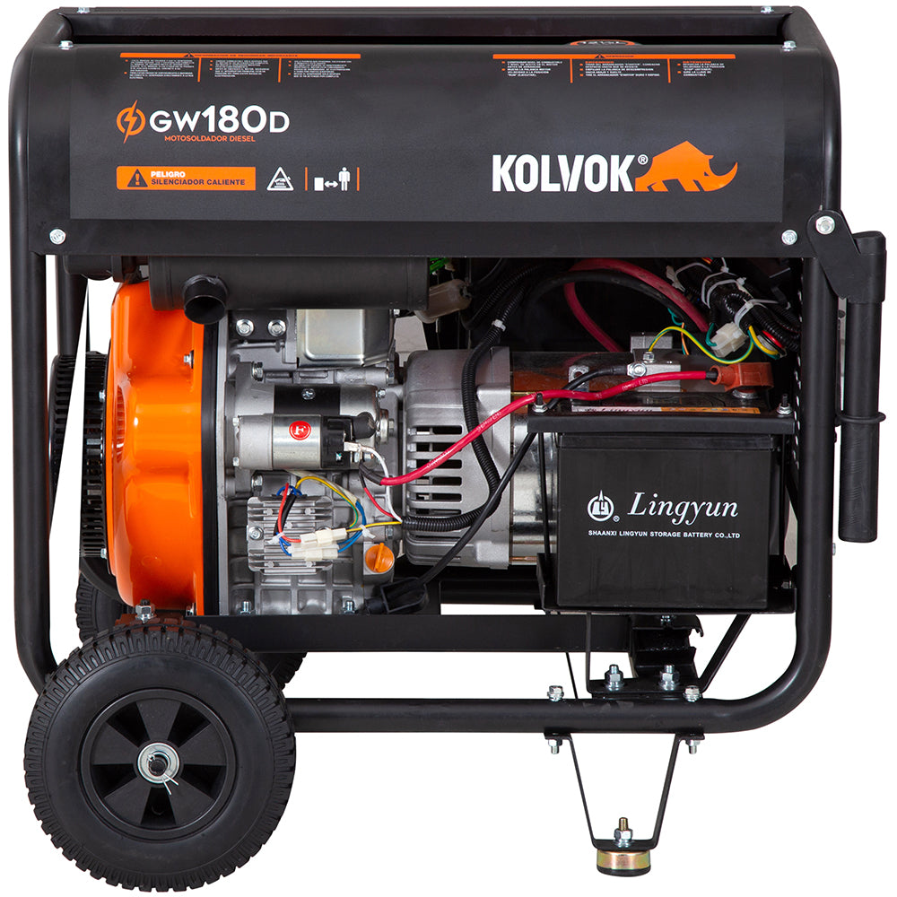 MOTOSOLDADOR ABIERTO DIESEL – 160A GW180D