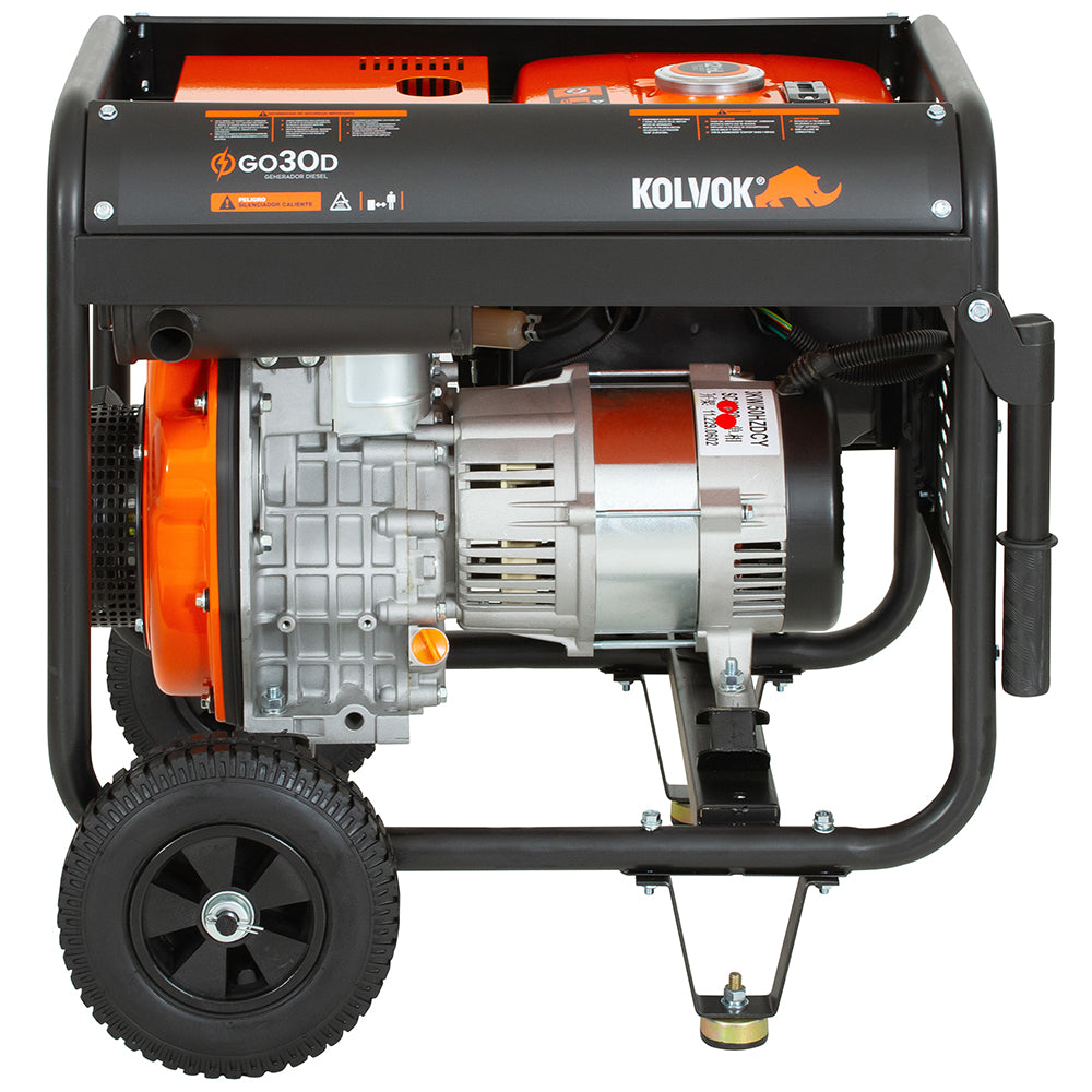 Generador de respaldo diesel 3 kVA KOLVOK GO30D