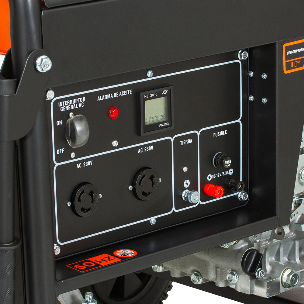 Generador de respaldo diesel 3 kVA KOLVOK GO30D