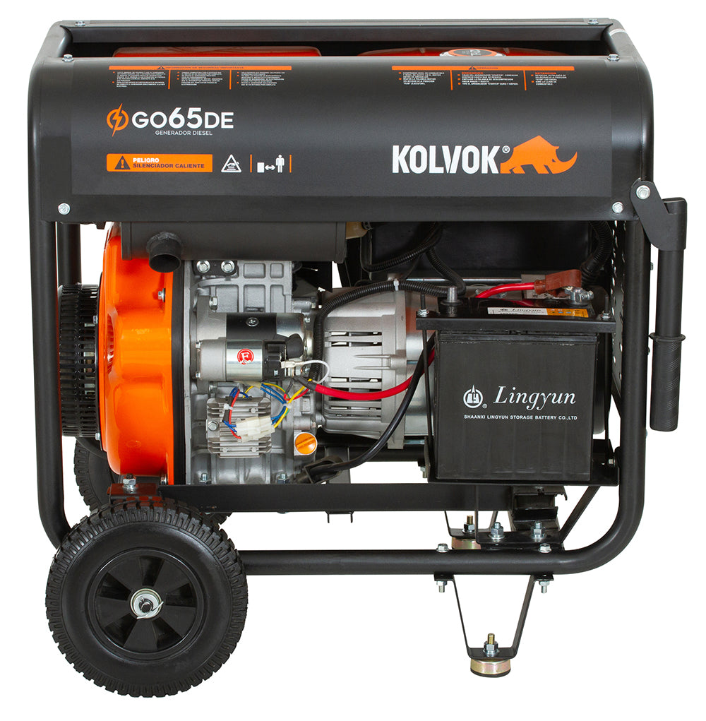 Generador de respaldo diesel 6,5 kVA GO65DE