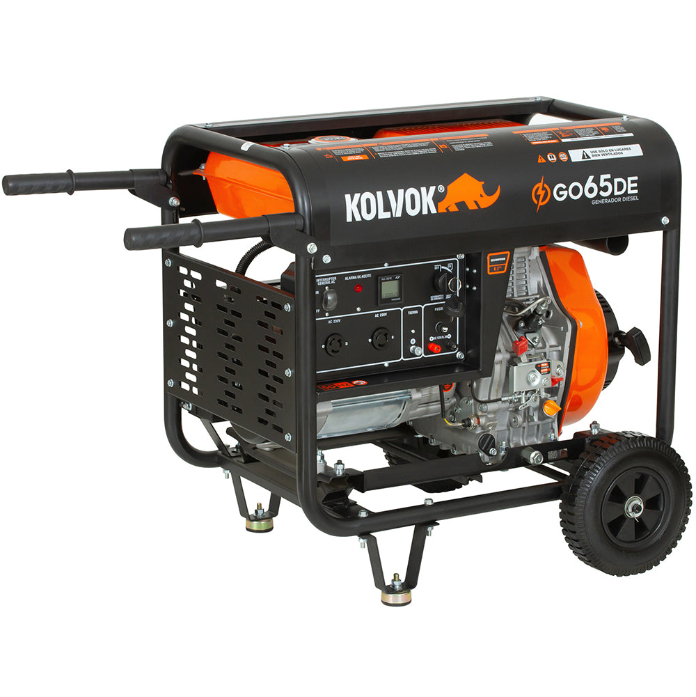 Generador de respaldo diesel 6,5 kVA GO65DE