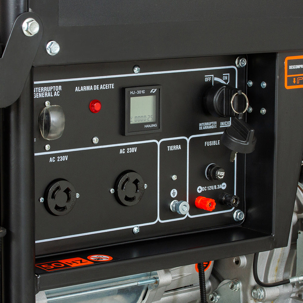 Generador de respaldo diesel 6,5 kVA GO65DE