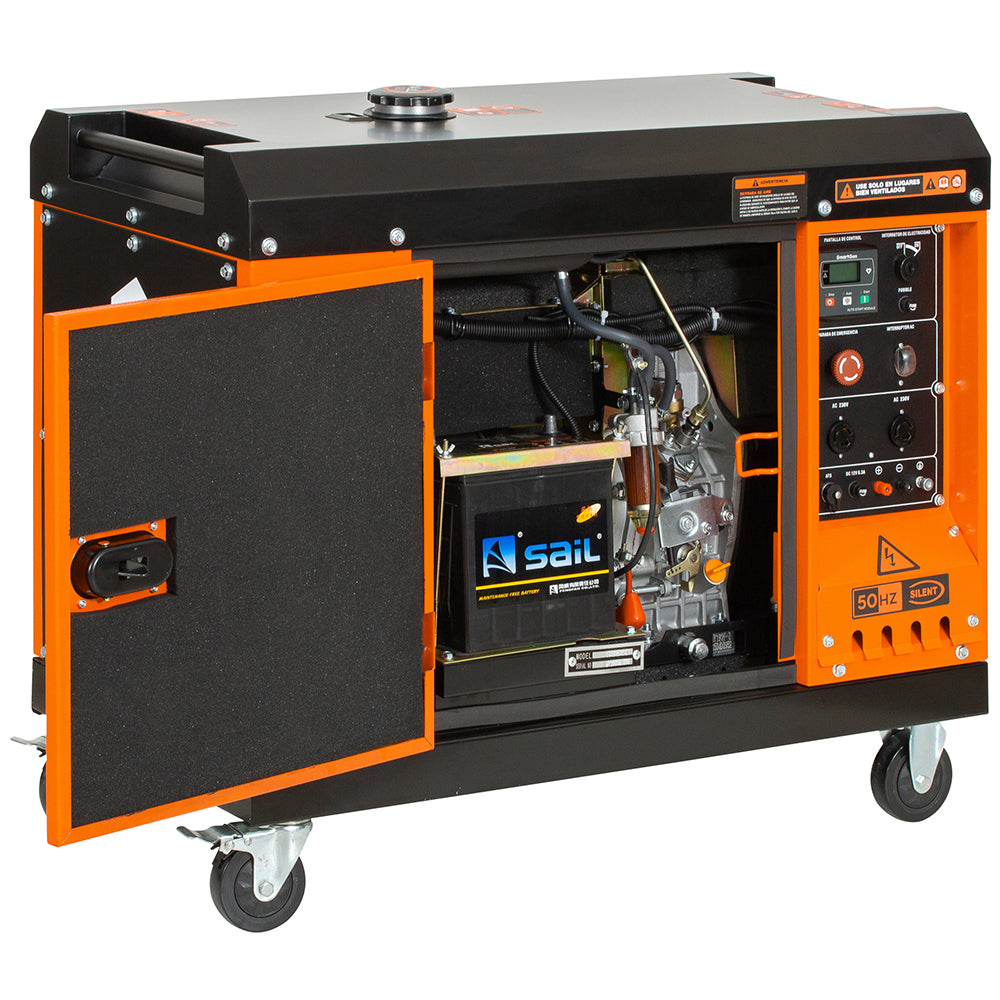 Generador de RESPALDO diesel 6,5 kVA GS850D
