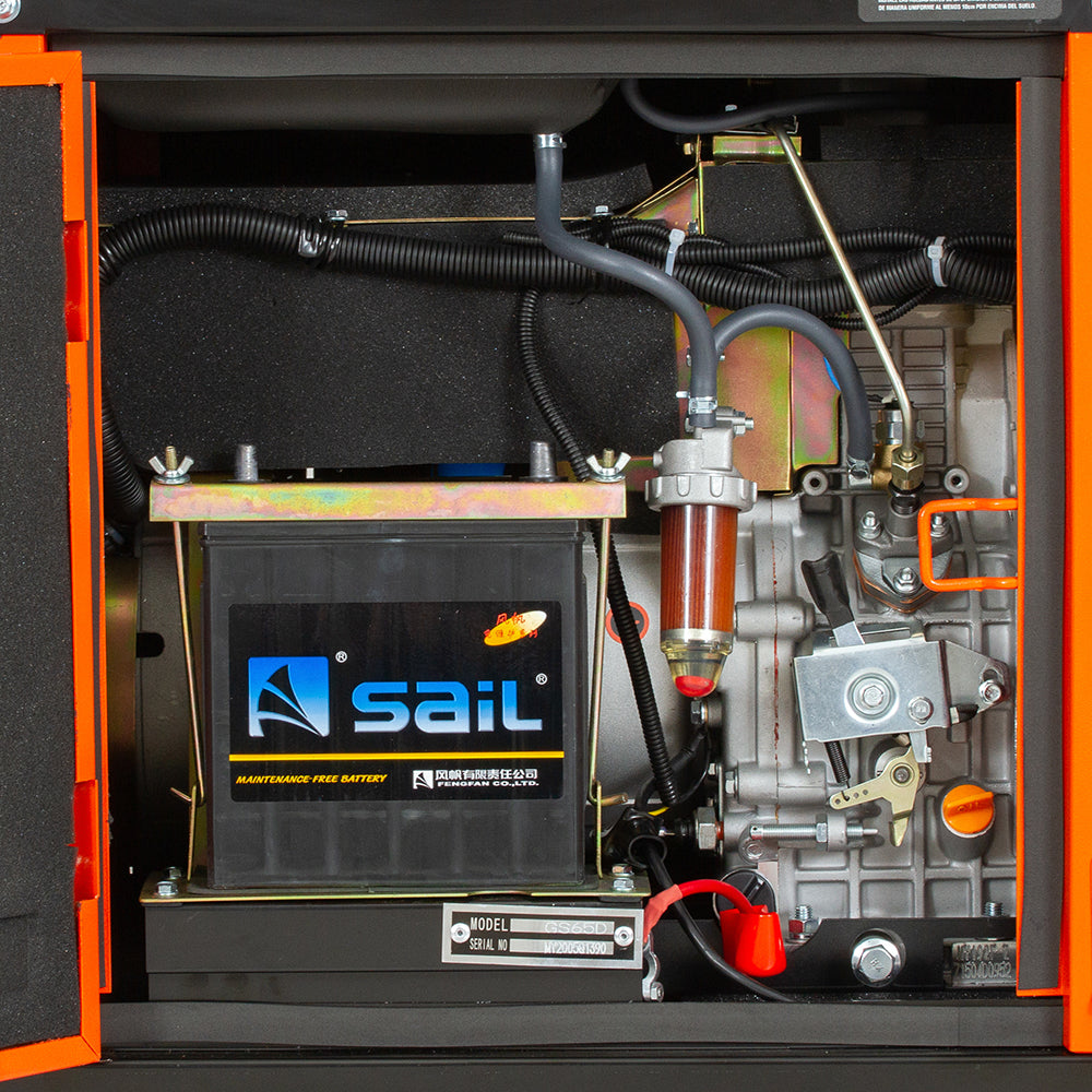 Generador de RESPALDO diesel 6,5 kVA GS850D