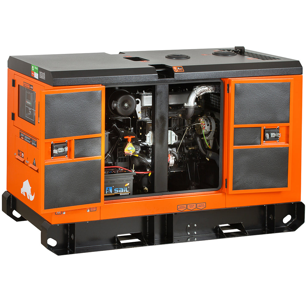 GENERADOR DE USO CONTINUO diesel 22 kVA GSS22D3