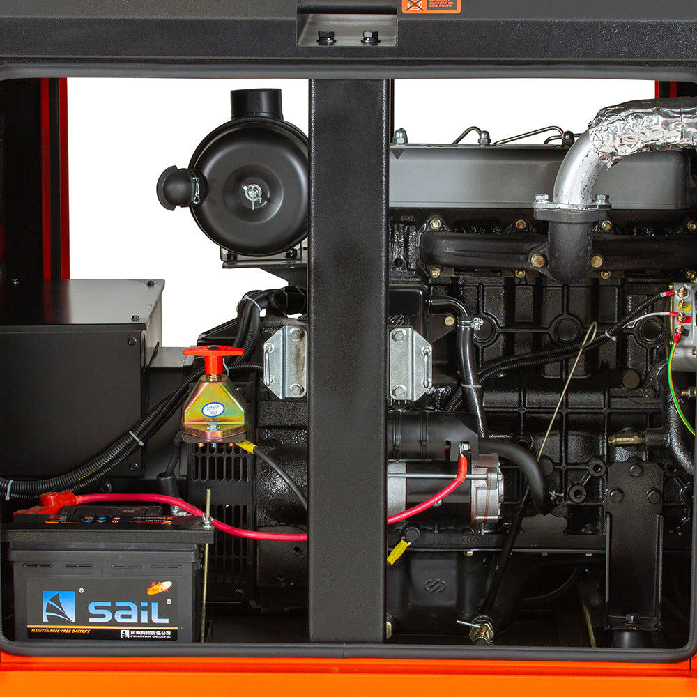 GENERADOR DE USO CONTINUO diesel 22 kVA GSS22D3