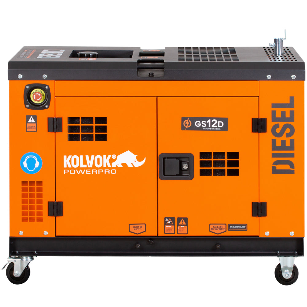 Generador de respaldo diesel 9,5 kVA GS12D
