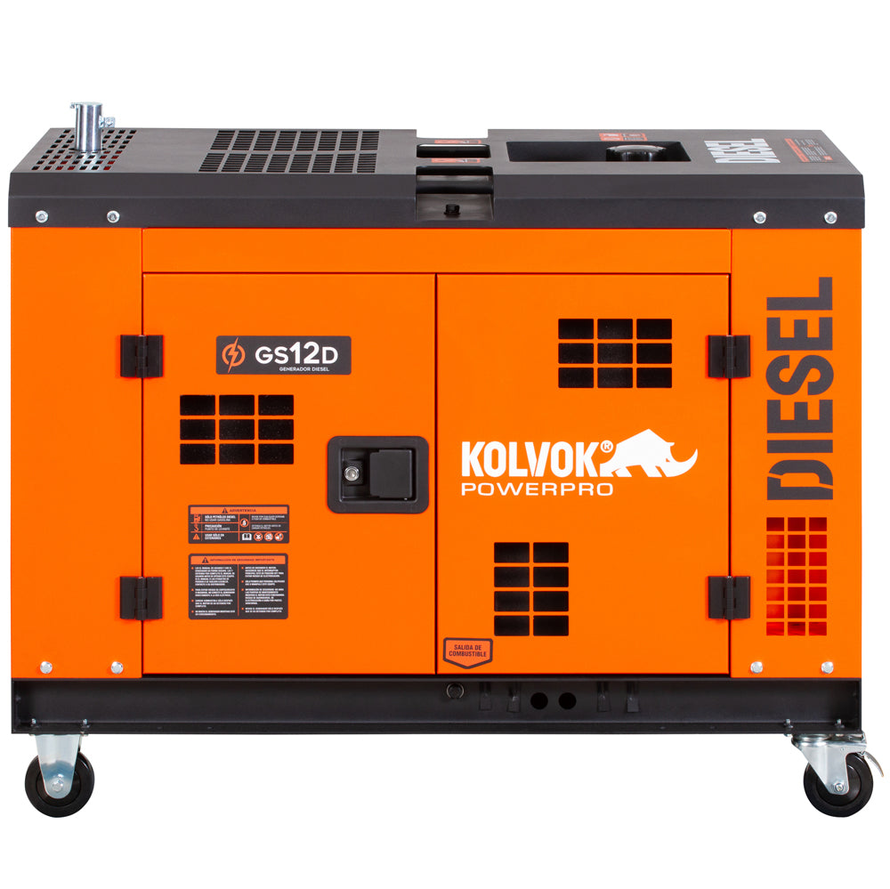 Generador de respaldo diesel 9,5 kVA GS12D