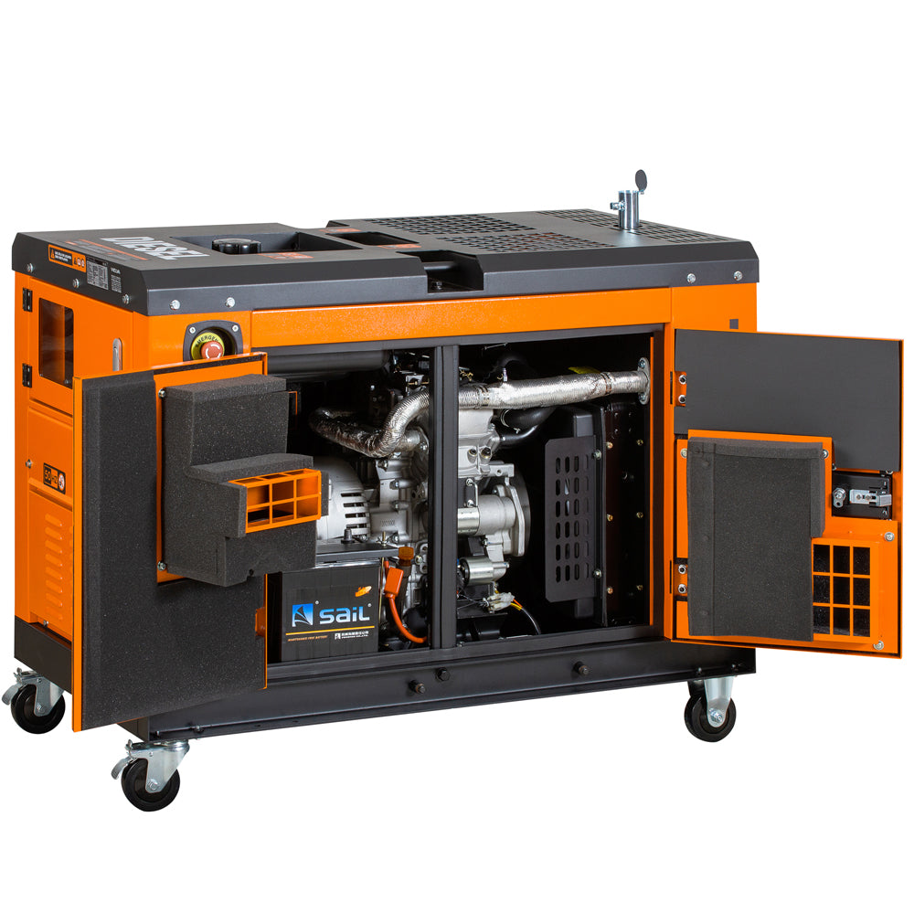 Generador de respaldo diesel 9,5 kVA GS12D