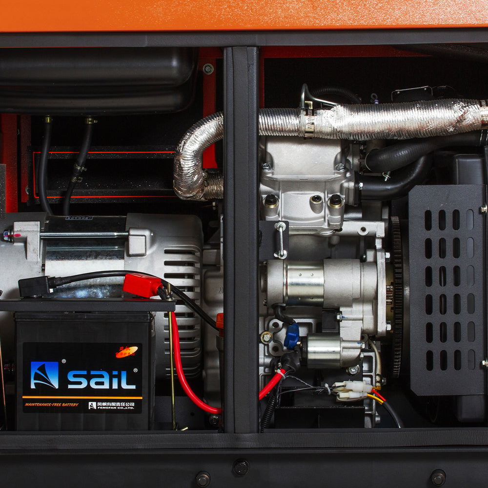 Generador de respaldo diesel 9,5 kVA GS12D