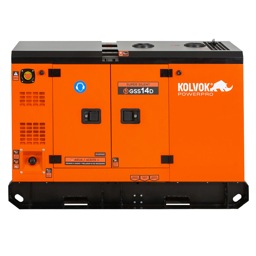 GENERADOR DE USO CONTINUO diesel 12 kVA GSS14D