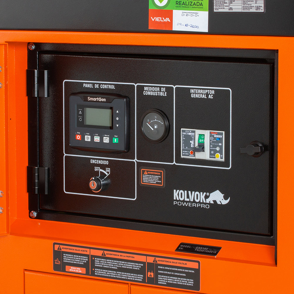 GENERADOR DE USO CONTINUO diesel 12 kVA GSS14D