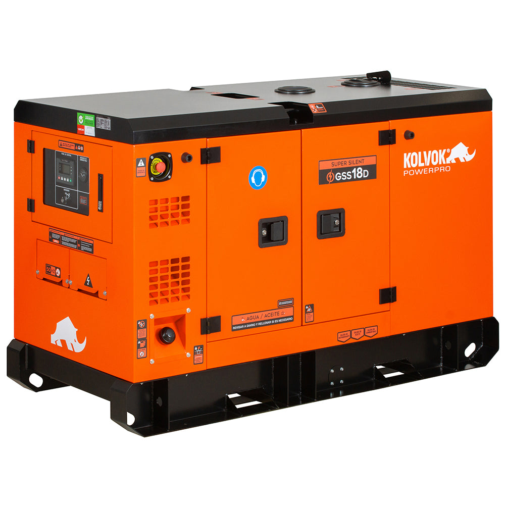 GENERADOR DE USO CONTINUO diesel 17 kVA GSS18D