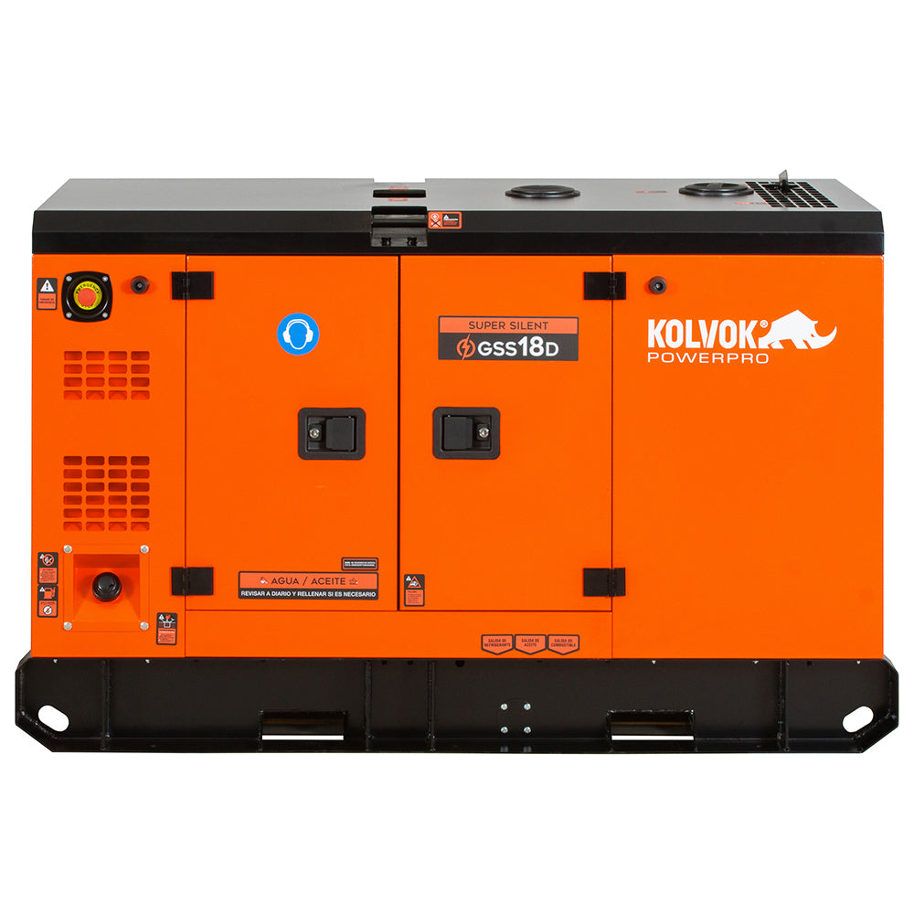 GENERADOR DE USO CONTINUO diesel 17 kVA GSS18D