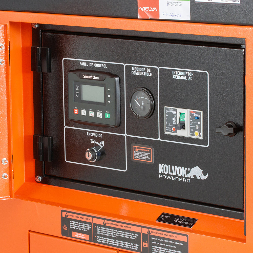 GENERADOR DE USO CONTINUO diesel 17 kVA GSS18D