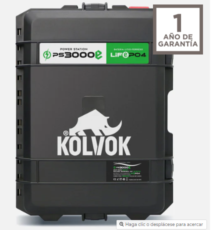 Estación de Energía Portátil 3000W KOLVOK PS3000e