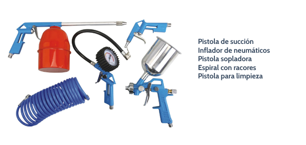 Kit de Herramientas Neumaticas 82KITXY5000