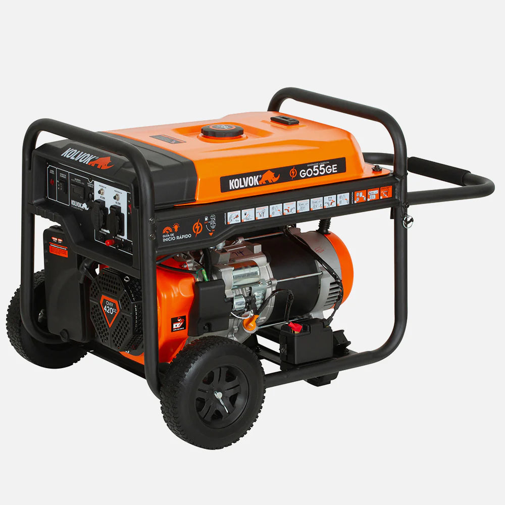 GENERADOR DE RESPALDO GASOLINA MONOFÁSICO 5,5 kVA GO55GE