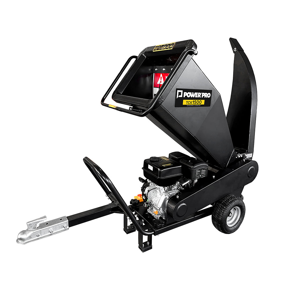 CHIPEADORA DE MADERA GASOLINA 15 HP POWER PRO TCK1500