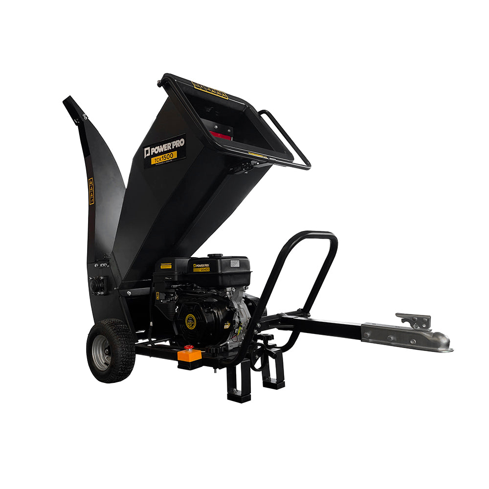 CHIPEADORA DE MADERA GASOLINA 15 HP POWER PRO TCK1500