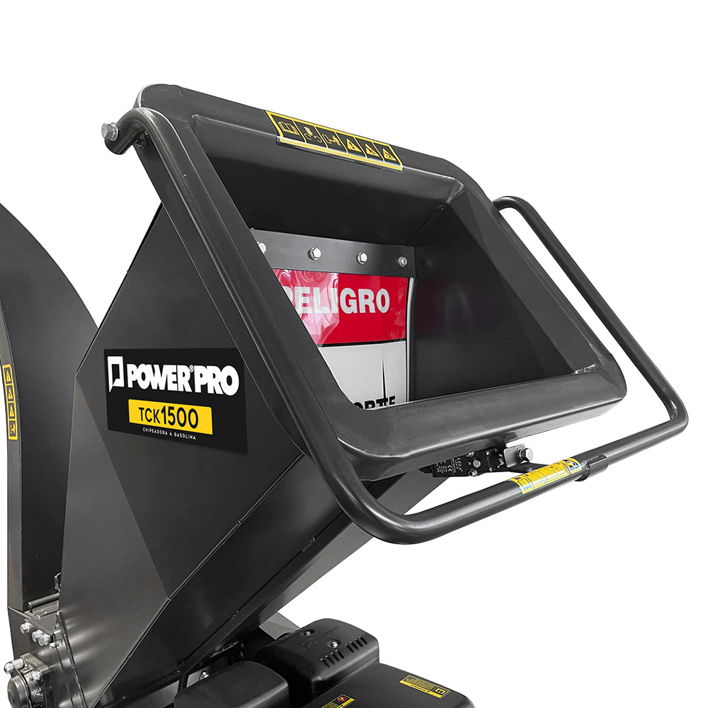 CHIPEADORA DE MADERA GASOLINA 15 HP POWER PRO TCK1500