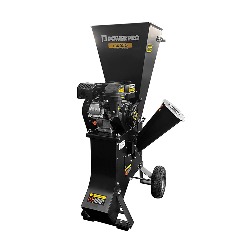 CHIPEADORA DE MADERA GASOLINA 7.0 HP POWER PRO TCK650