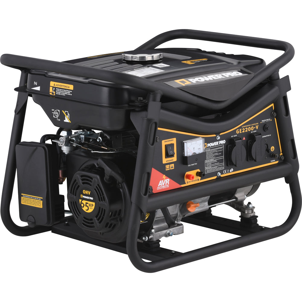 GENERADOR gasolina 2,2kVA GE2200v