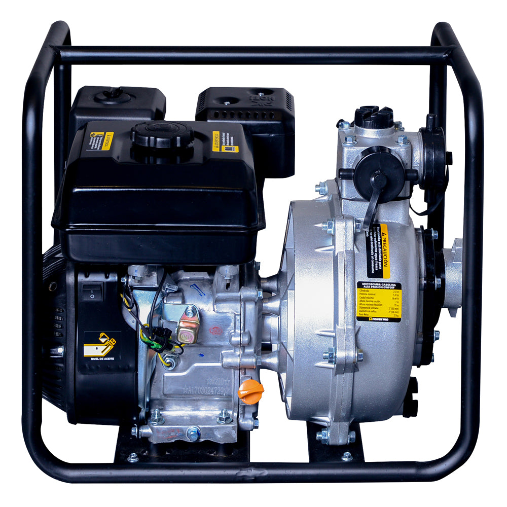 MOTOBOMBA 2" ALTA PRESIÓN  GASOLINA - MOTOR 7.0HP