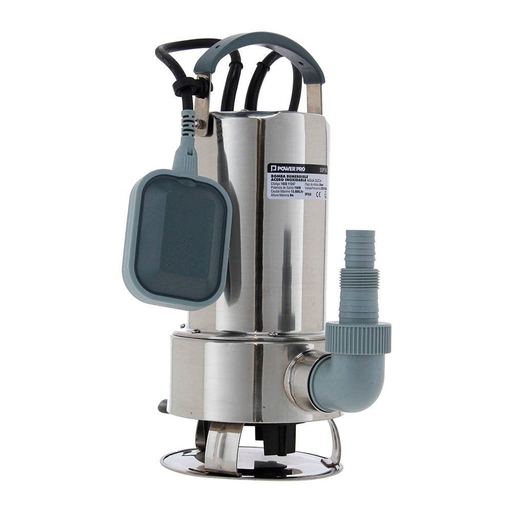 ELECTROBOMBA  SUMERGIBLE  AGUA SUCIA 1.0 HP