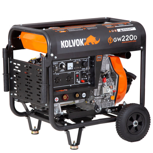 MOTOSOLDADOR ABIERTO DIESEL – 200A GW220D