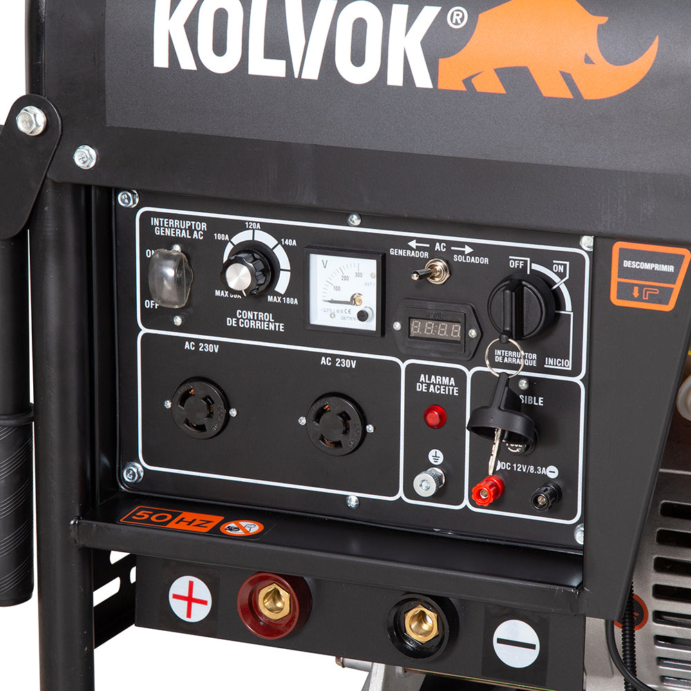 MOTOSOLDADOR ABIERTO DIESEL – 160A GW180D