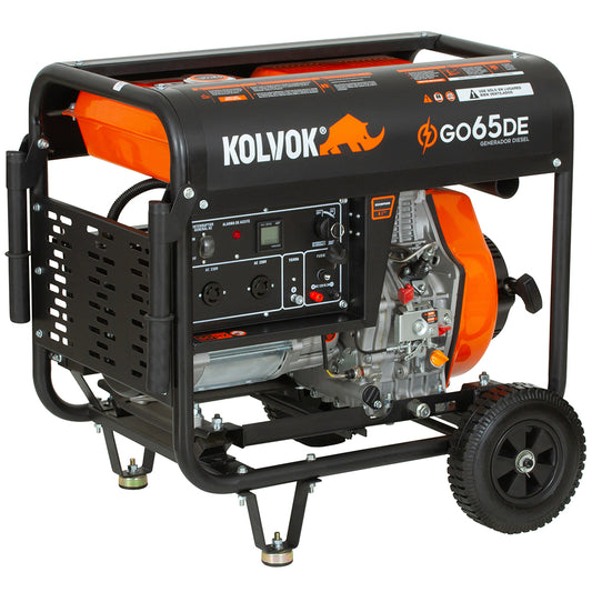 Generador de respaldo diesel 6,5 kVA GO65DE