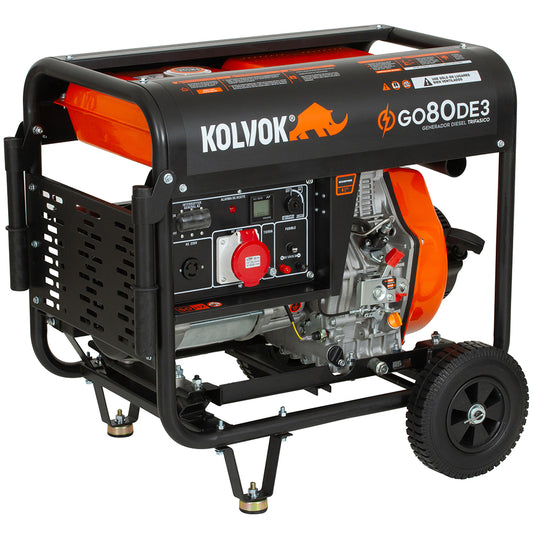 Generador de respaldo diesel 8,1 kVA GO80DE3