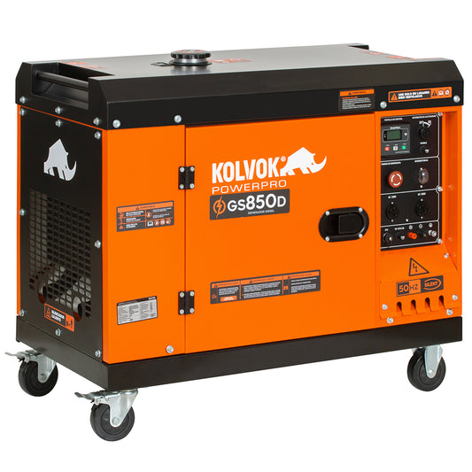 Generador de RESPALDO diesel 6,5 kVA GS850D