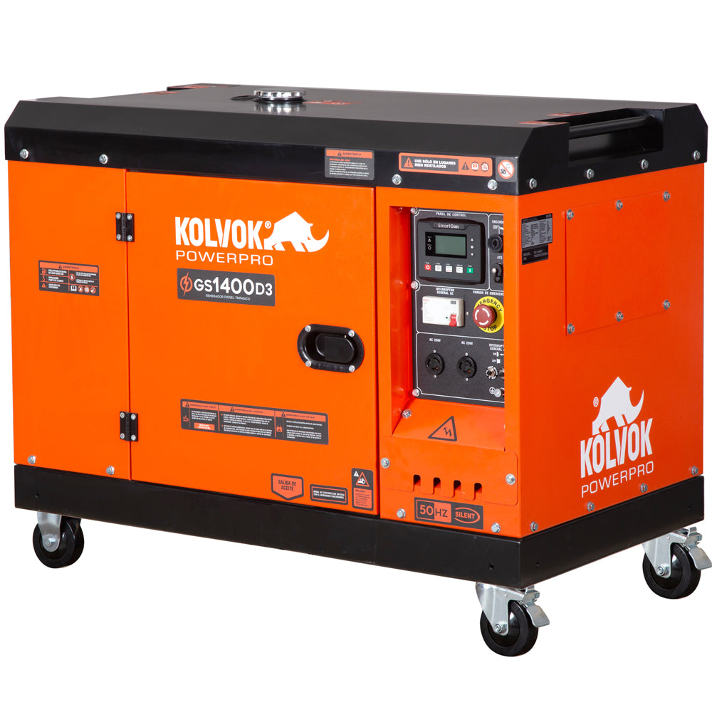 Generador de respaldo diesel 14 kVA GS1400D3