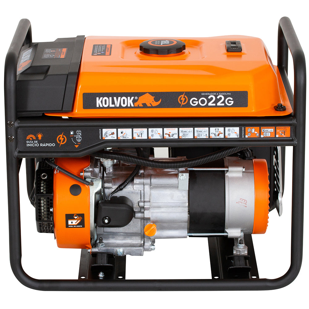 GENERADOR DE RESPALDO GASOLINA MONOFÁSICO 2,2 kVA GO22G
