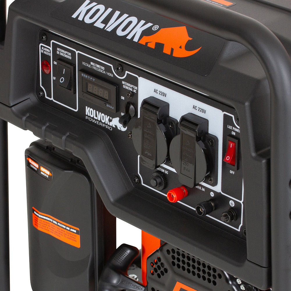 GENERADOR DE RESPALDO GASOLINA MONOFÁSICO 2,2 kVA GO22G