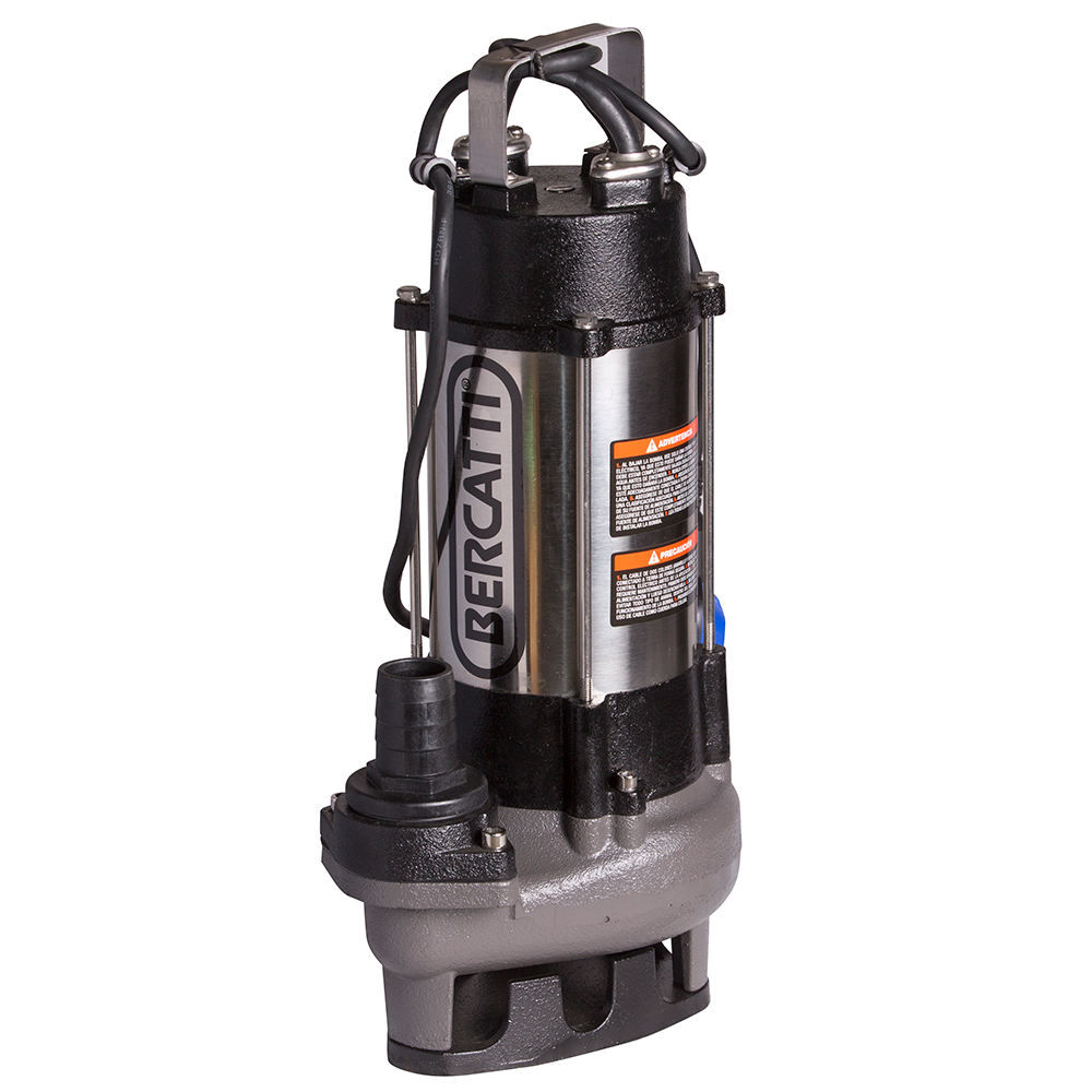 ELECTROBOMBA  SUMERGIBLE  AGUA SUCIA 1.5 HP