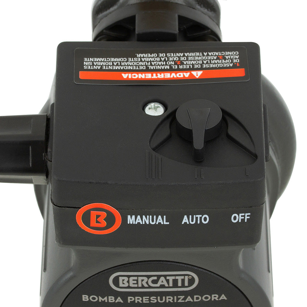 Bomba Superficie Presurizadora 120W BERCATTI RS15/90-Z
