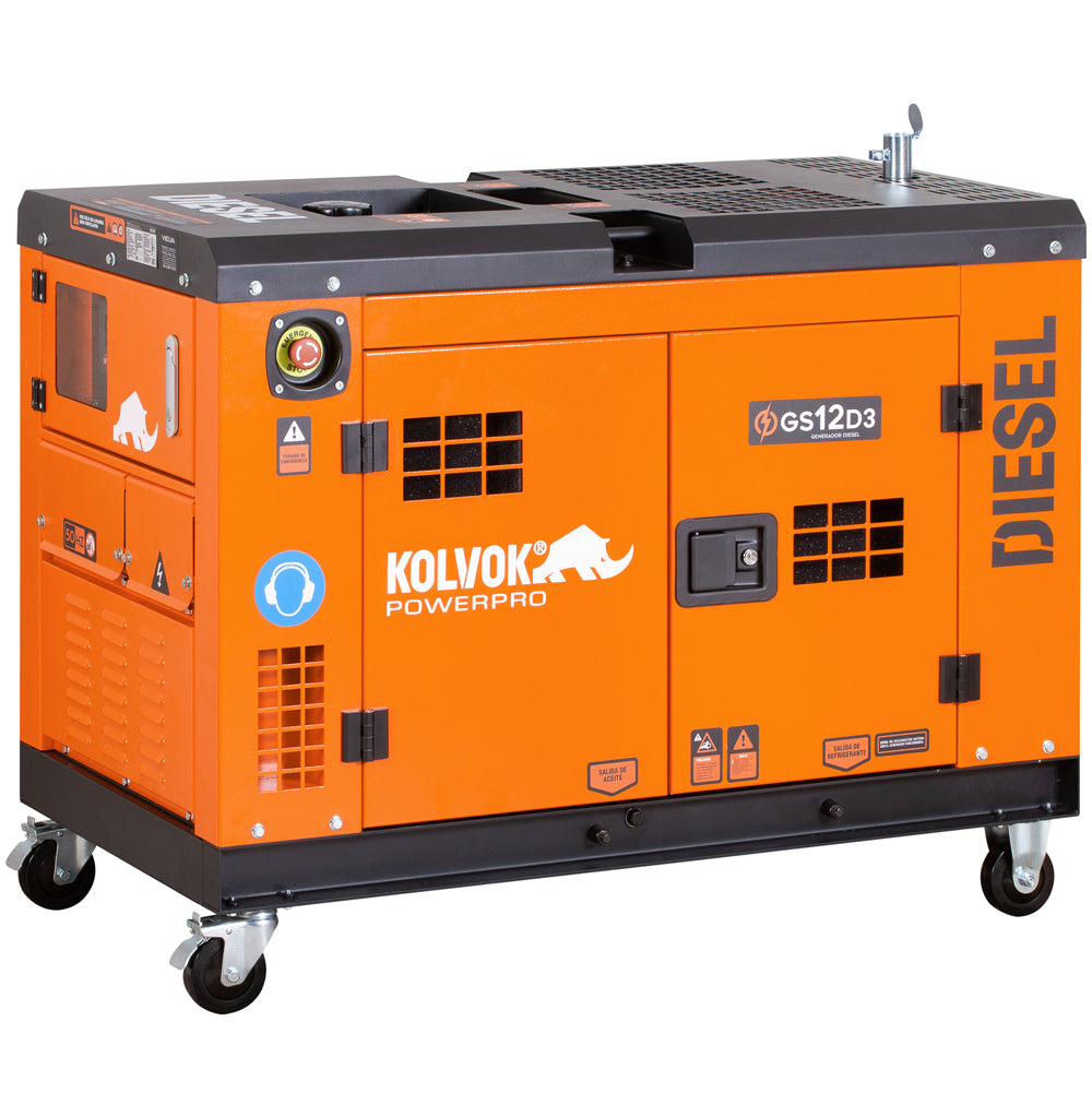 Generador de RESPALDO diesel 11,5 kVA GS12D3