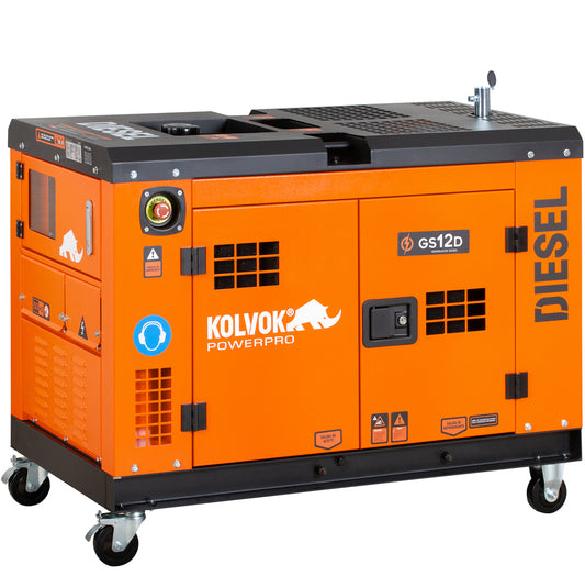 Generador de respaldo diesel 9,5 kVA GS12D