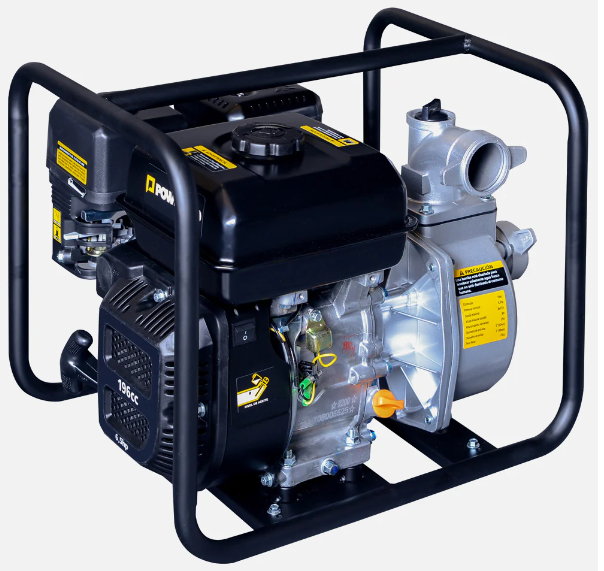 Motobomba Agua Limpia 2" Gasolina 6,5 HP POWERPRO GWP20