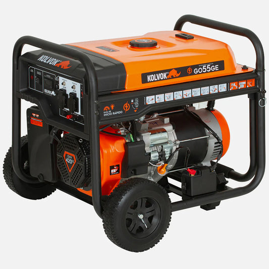 GENERADOR DE RESPALDO GASOLINA MONOFÁSICO 5,5 kVA GO55GE