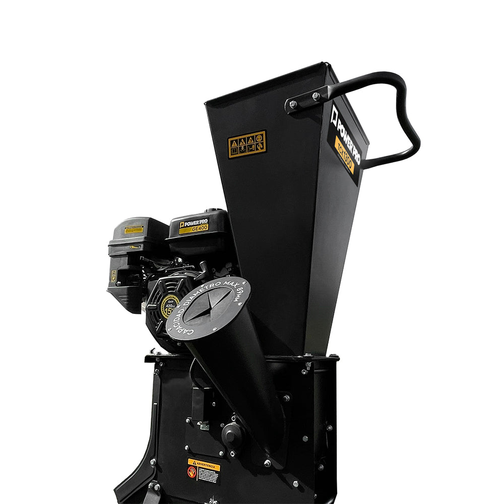 CHIPEADORA DE MADERA  GASOLINA 15 HP POWER PRO TCK1300